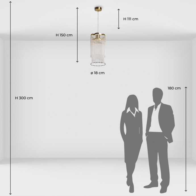 Подвесная люстра MW-LIGHT Лавиния 443011201