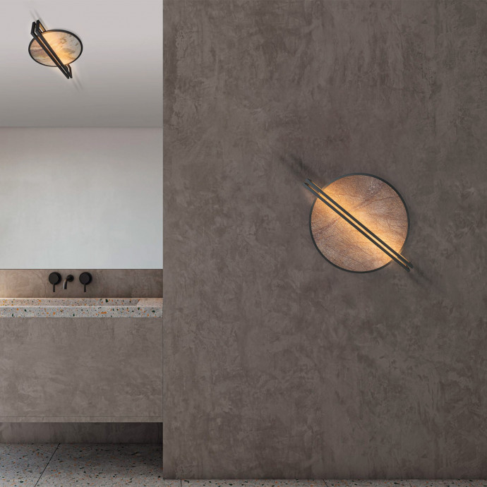 4442-2W, настенный светильник, D125xW160xH900, LEDx35W, 355LM, 4000K, included