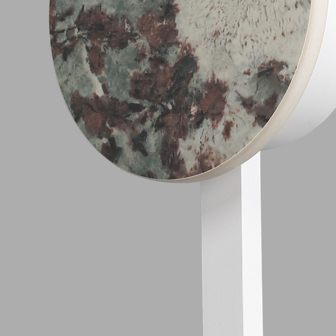 4447-1W, настенный светильник, D45xW130xH600, LEDx10W, 640LM, 4000K, included