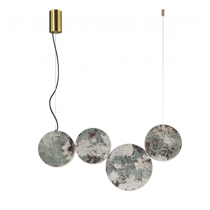 4447-4P, подвесная люстра, L700xW80xH1930, LEDx32W, 670LM, 4000K, included