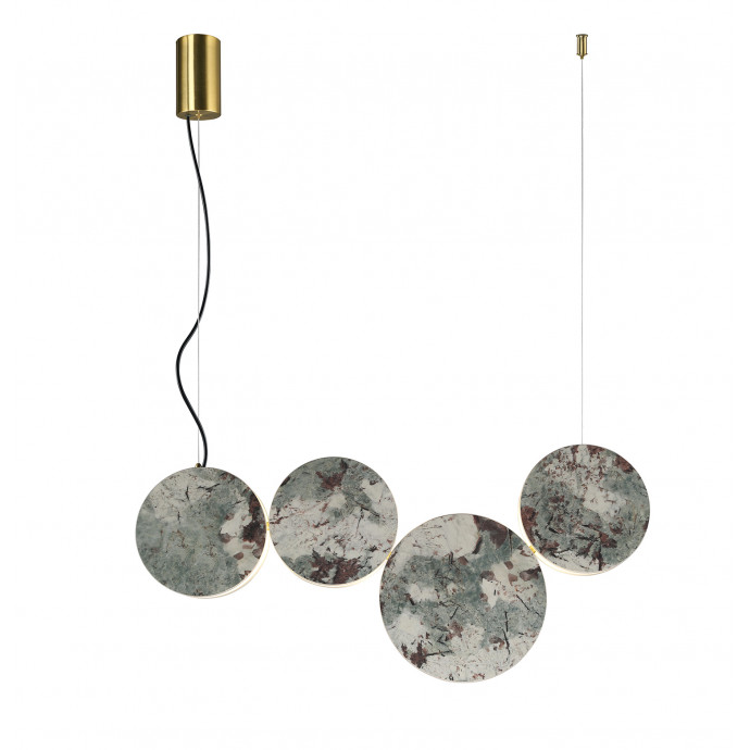 4447-4P, подвесная люстра, L700xW80xH1930, LEDx32W, 670LM, 4000K, included