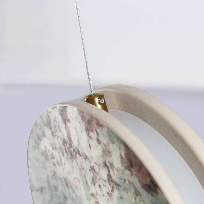 4447-4P, подвесная люстра, L700xW80xH1930, LEDx32W, 670LM, 4000K, included