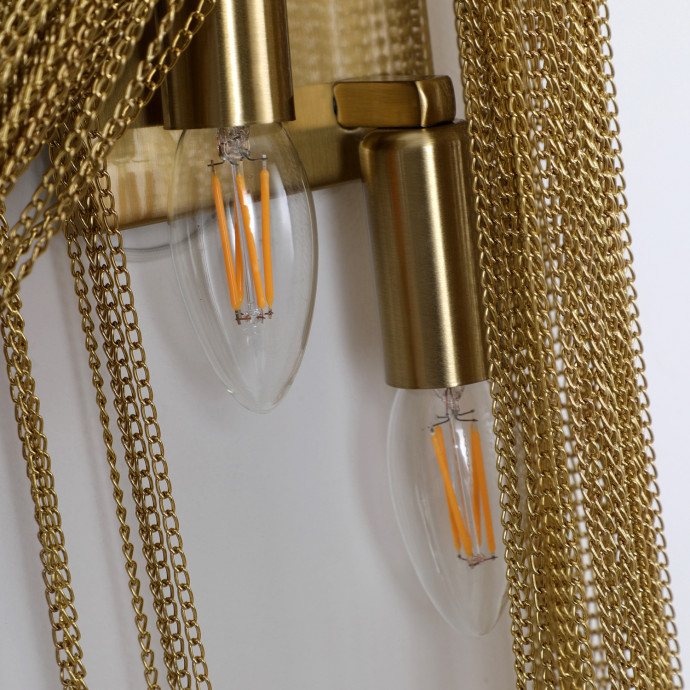 4491-2W, настенный светильник, D100xW180xH350, 2xE14x40W