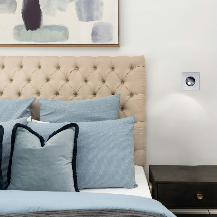 4497-1W, настенный светильник, D60xW90xH90, LEDx3W, 200LM, 4000K, included, switch