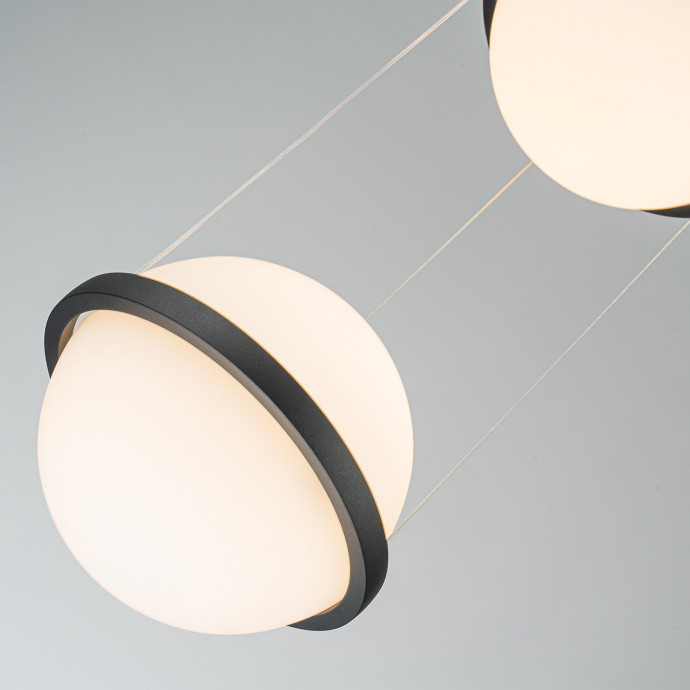 4502-2P, подвес, D225xH590/1200, 2xLEDx20W, 2500LM, 3000K, included