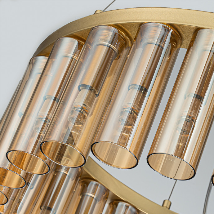 4503-25P, подвесная люстра, D490xH160/1360, 25xG9LEDx2W, 1750LM, 3000K, included