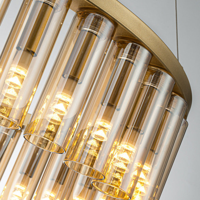 4503-30P, подвесная люстра, D590xH160/1360, 30xG9LEDx2W, 2100LM, 3000K, included