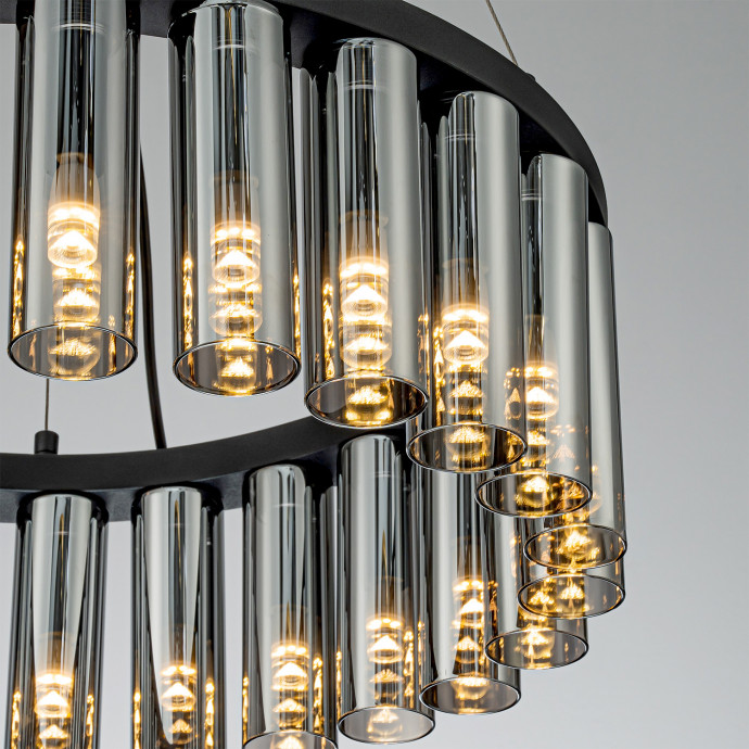 4504-25P, подвесная люстра, D490xH160/1360, 25xG9LEDx2W, 1750LM, 3000K, included