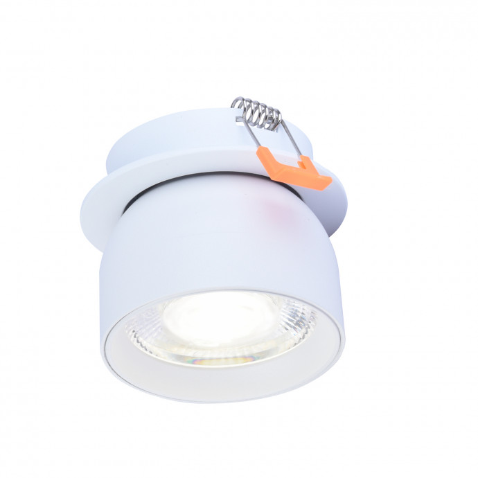 4511-1C, врезной светильник, D90xH70, cutout:D80, LEDx8W, 850LM, 4000K, IP20, CRI>90, included