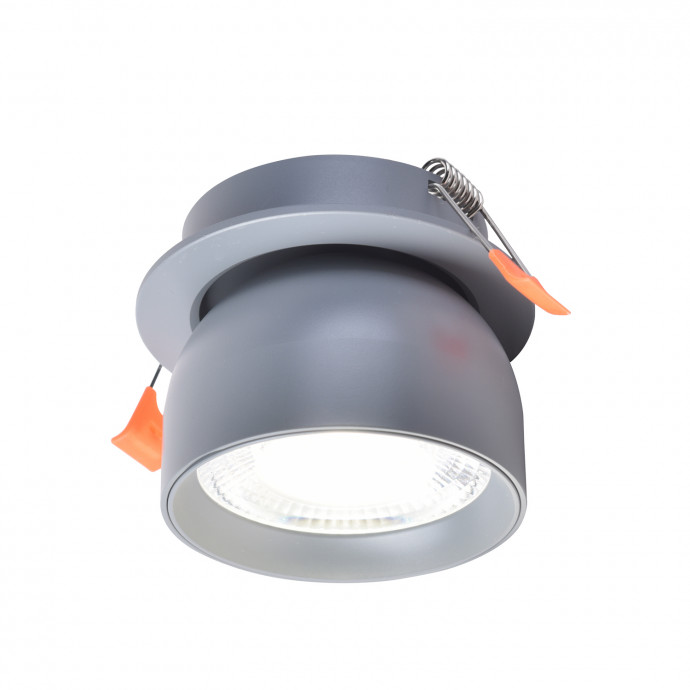 4512-1C, врезной светильник, D90xH70, cutout:D80, LEDx8W, 850LM, 4000K, IP20, CRI>90, included