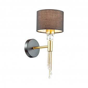 4516/1W NEOCLASSI LN20 176 античная латунь, черный Бра E27 60W 220V SANTIAGO