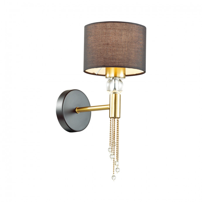 4516/1W NEOCLASSI LN20 176 античная латунь, черный Бра E27 60W 220V SANTIAGO