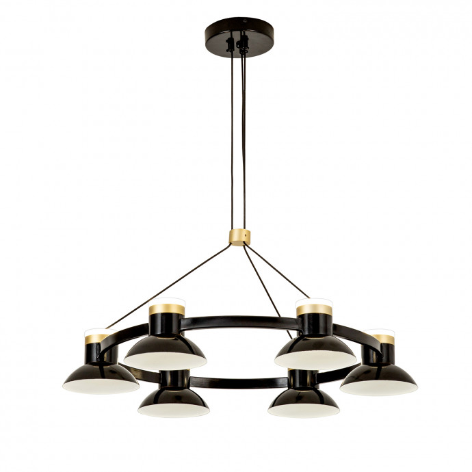 4516-6P, подвесная люстра, D625xH300/1800, 6xLEDx10W, 4800LM, 4000K, included