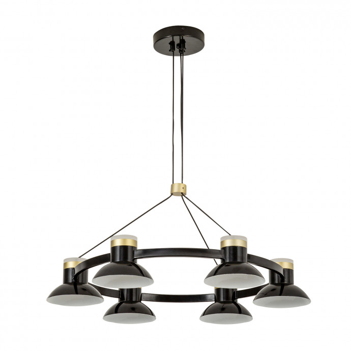 4516-6P, подвесная люстра, D625xH300/1800, 6xLEDx10W, 4800LM, 4000K, included