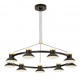 4516-9P, подвесная люстра, D880xH300/1800, 9xLEDx10W, 7200LM, 4000K, included