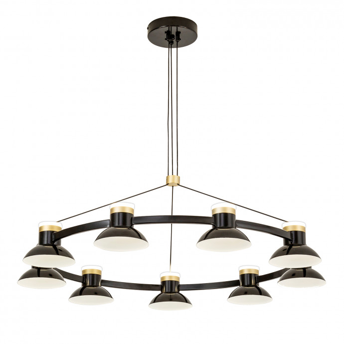 4516-9P, подвесная люстра, D880xH300/1800, 9xLEDx10W, 7200LM, 4000K, included