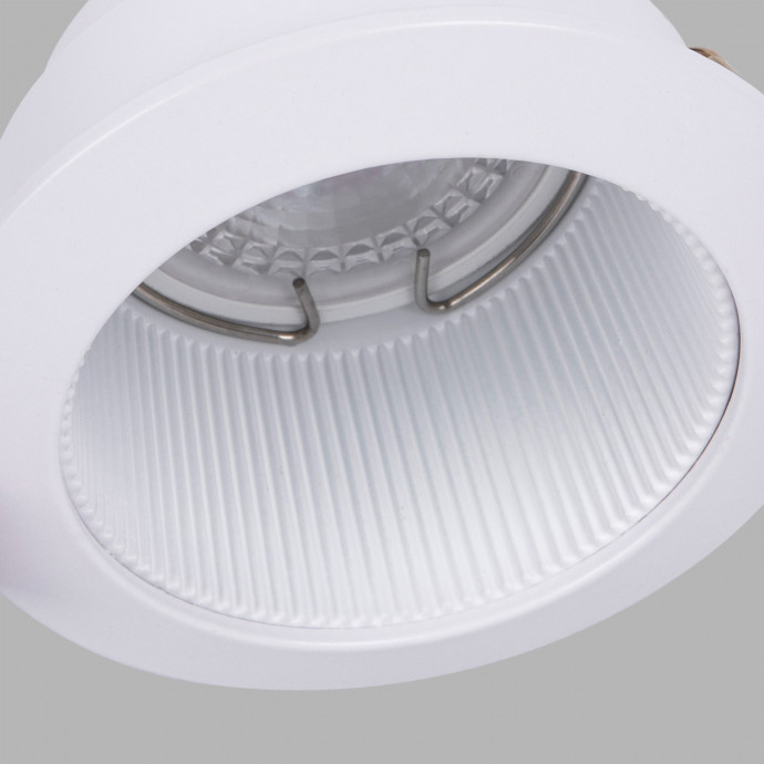 4544-1C, врезной светильник, D85xH40, cutout:D75, 1xGU10x35W, IP20