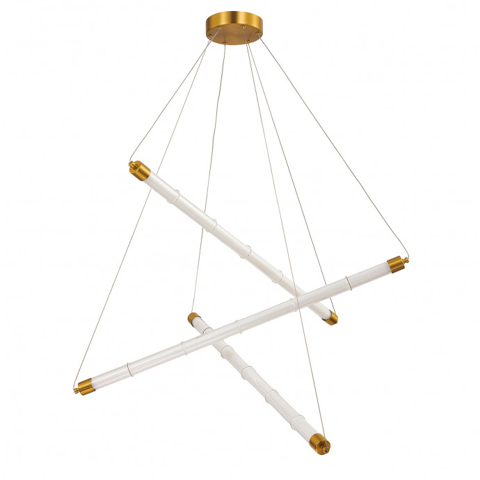 4558-3P, подвесная люстра, D390xH555/1510, 3xLEDx11W, 3500LM, 4000K, included