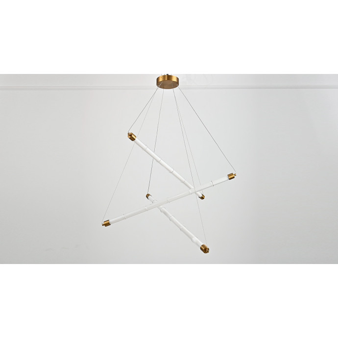 4558-3P, подвесная люстра, D390xH555/1510, 3xLEDx11W, 3500LM, 4000K, included