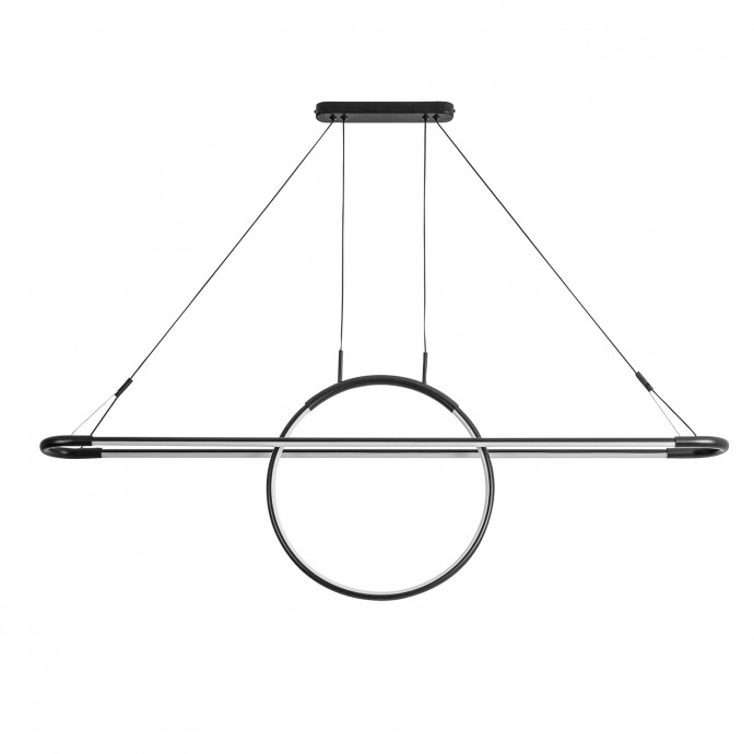 4587-12P, подвесная люстра, L1200xW115xH600/1500, LEDx58W, 4640LM, 4000K, included