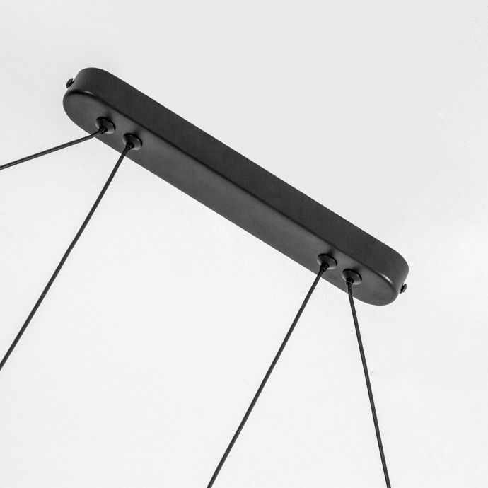 4587-12P, подвесная люстра, L1200xW115xH600/1500, LEDx58W, 4640LM, 4000K, included