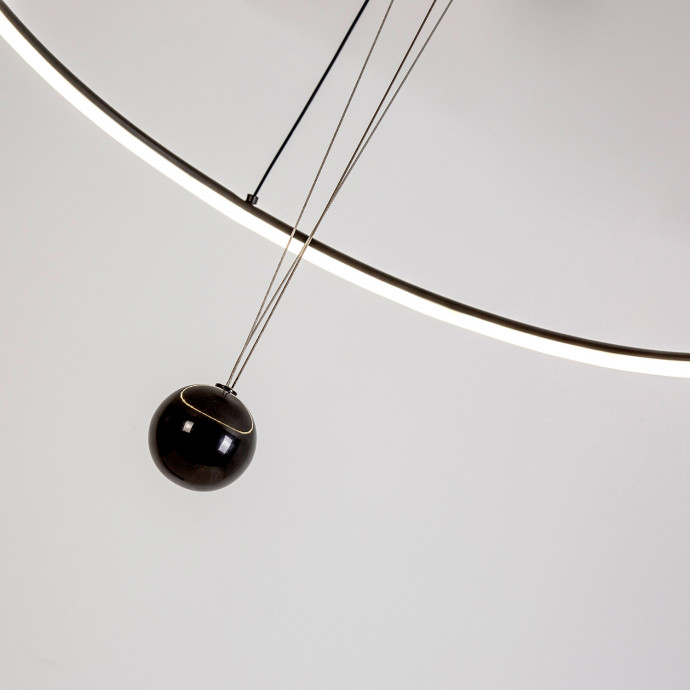 4588-6P, подвесная люстра, D600xH600/1500, LEDx38W, 3040LM, 4000K, included