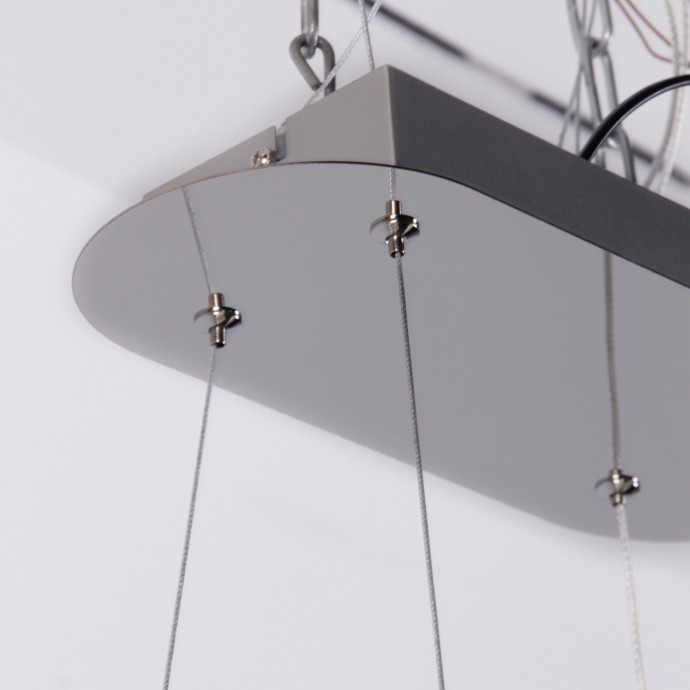 4589-10P, подвесная люстра, L1000xW390xH1585, LEDx48W, 3800LM, 4000K, included