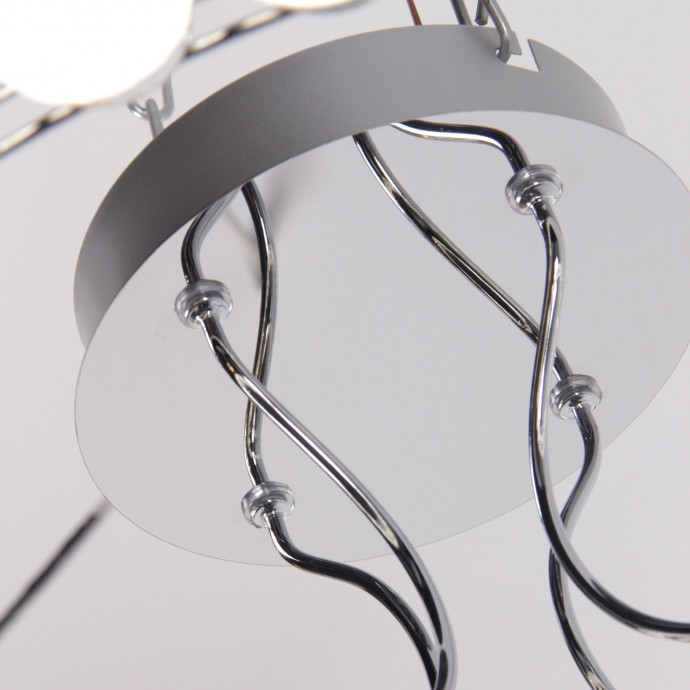 4589-6C, потолочная люстра, D600xH200, LEDx43W, 3400LM, 4000K, included