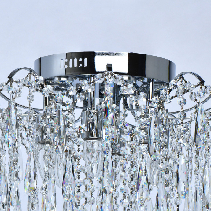 Потолочная люстра хрустальная De City Бриз 464019612