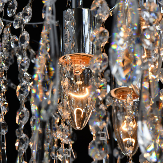 Потолочная люстра хрустальная De City Бриз 464019612