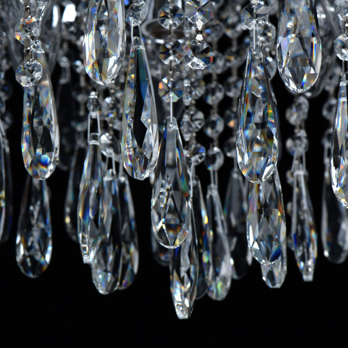 Потолочная люстра хрустальная De City Бриз 464019612