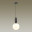 4668/1 PENDANT ODL20 309 черный/белый Подвес E27 1*40W (тип лампы СВЕЧА) 220V OKIA