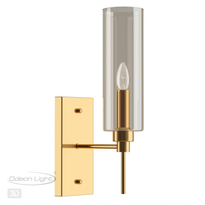 4689/1W MODERN ODL20 405 золотой/янтарный Бра E14 1*40W DIATRA