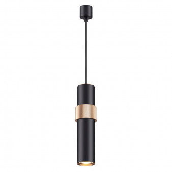 4738/5L L-VISION ODL20 311 черный/золотой Подвес GU10 5W 220V AFRA