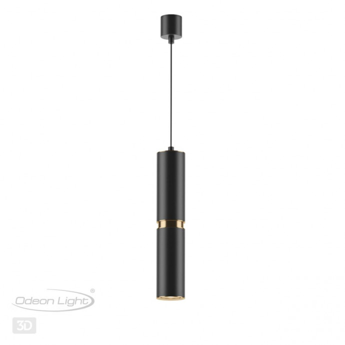 4742/5L L-VISION ODL20 311 черный/золотой Подвес GU10 5W 220V AFRA