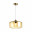 4747/1 PENDANT ODL21 345 янтарный/бронзовый Подвес E27 60W BINGA