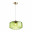 4783/1 PENDANT ODL21 345 зеленый/бронзовый Подвес E27 60W BINGA