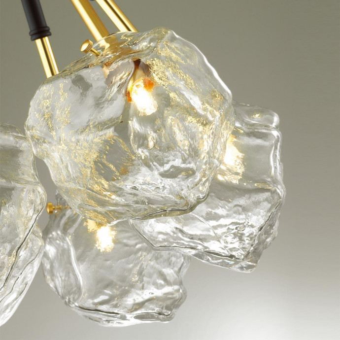 4789/1W LOFT ODL21 501 черный/золотой/прозрачный Бра G9 1*40W STONO