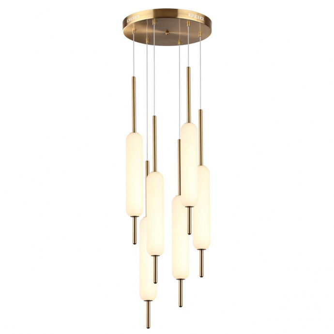 4794/72L PENDANT ODL21 323 бронзовый/белый Подвес LED 72W REEDS