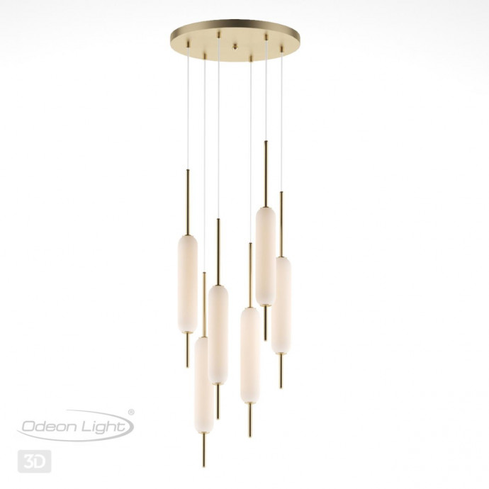 4794/72L PENDANT ODL21 323 бронзовый/белый Подвес LED 72W REEDS
