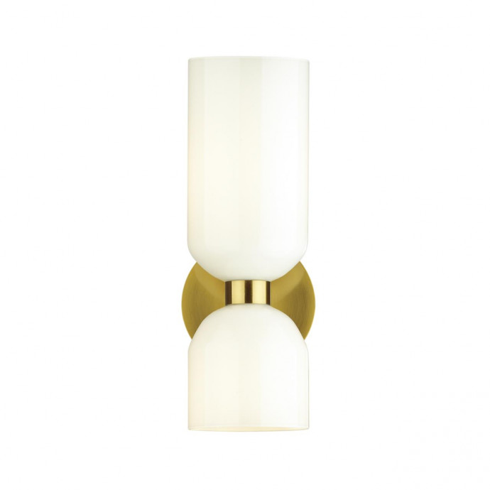 4798/2W MIDCENT ODL21 339 бронзовый/белый Бра с выкл. E14 2*60W ORINOCO