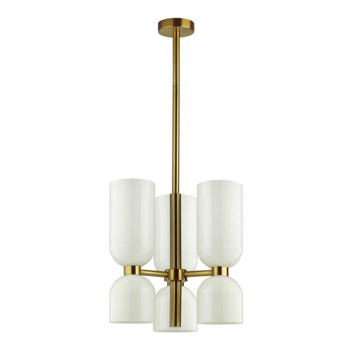 4798/6 MIDCENT ODL21 401 бронзовый/белый Люстра E14 6*60W ORINOCO