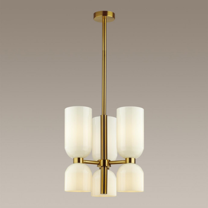 4798/6 MIDCENT ODL21 401 бронзовый/белый Люстра E14 6*60W ORINOCO