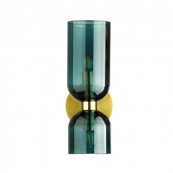 4803/2W MIDCENT ODL21 339 бронзовый/синий Бра с выкл. E14 2*60W ORINOCO