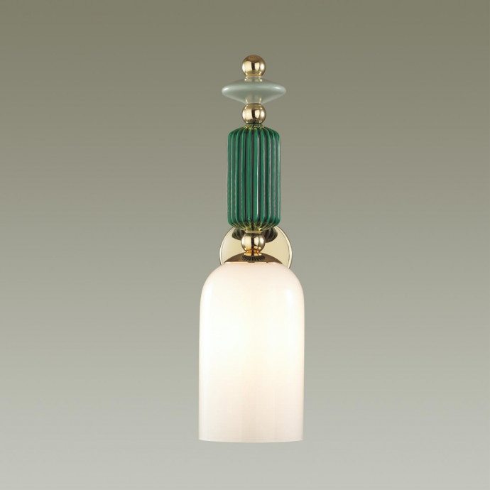 4861/1W CLASSIC ODL_EX21 73 золото/разноцветн./керамика/стекло Бра E14 1*40W CANDY