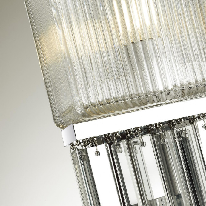 4871/1W HALL ODL_EX22 57 хром/прозрачный/стекло Бра E14 1*40W GATSBY