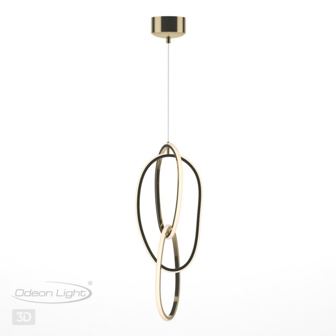 4875/32L L-VISION ODL_EX22 95 золотой/акрил Подвес LED 32W 4000K 4875/32L SPACE