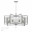 4888/7 MODERN ODL_EX22 93 хром/прозрачный/стекло Люстра E27 7*60W ELEGANTE