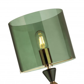 4889/1S STANDING ODL_EX22 57 зеленый/стекло Абажур для высокой лампы TOWER