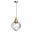 4950/1 PENDANT ODL22 305 бронзовый/прозрачный/стекло Подвес E14 1*40W KESTA
